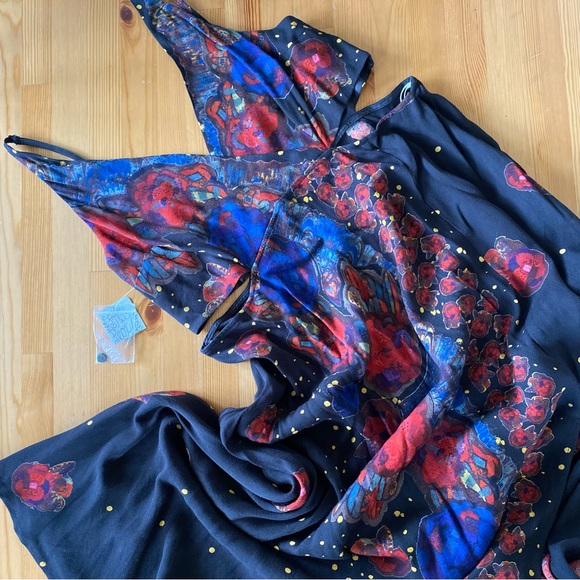 NWT Free People Feelin’ Good Midi Dress - Picture 2 of 16